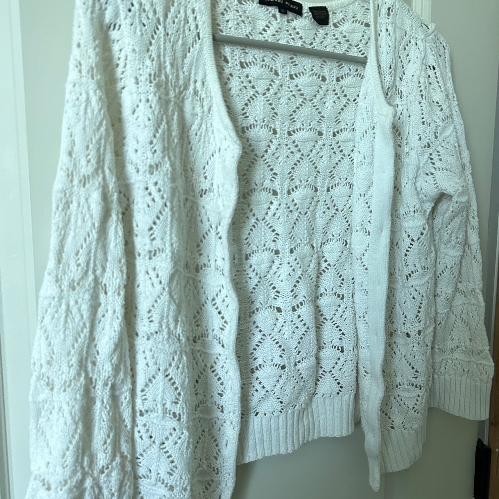 Jeanne Pierre knit cardigan